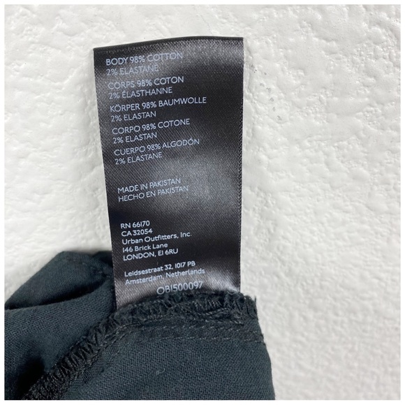 Free People Luca Barrel Pants in Black Size 10 - Picture 10 of 10